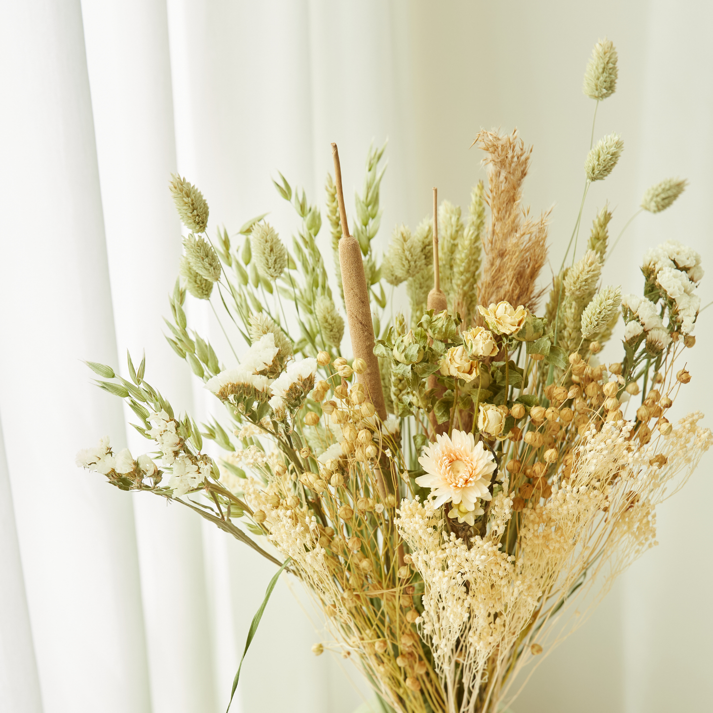 Bouquet di fiori di campo naturali secchi - Grande