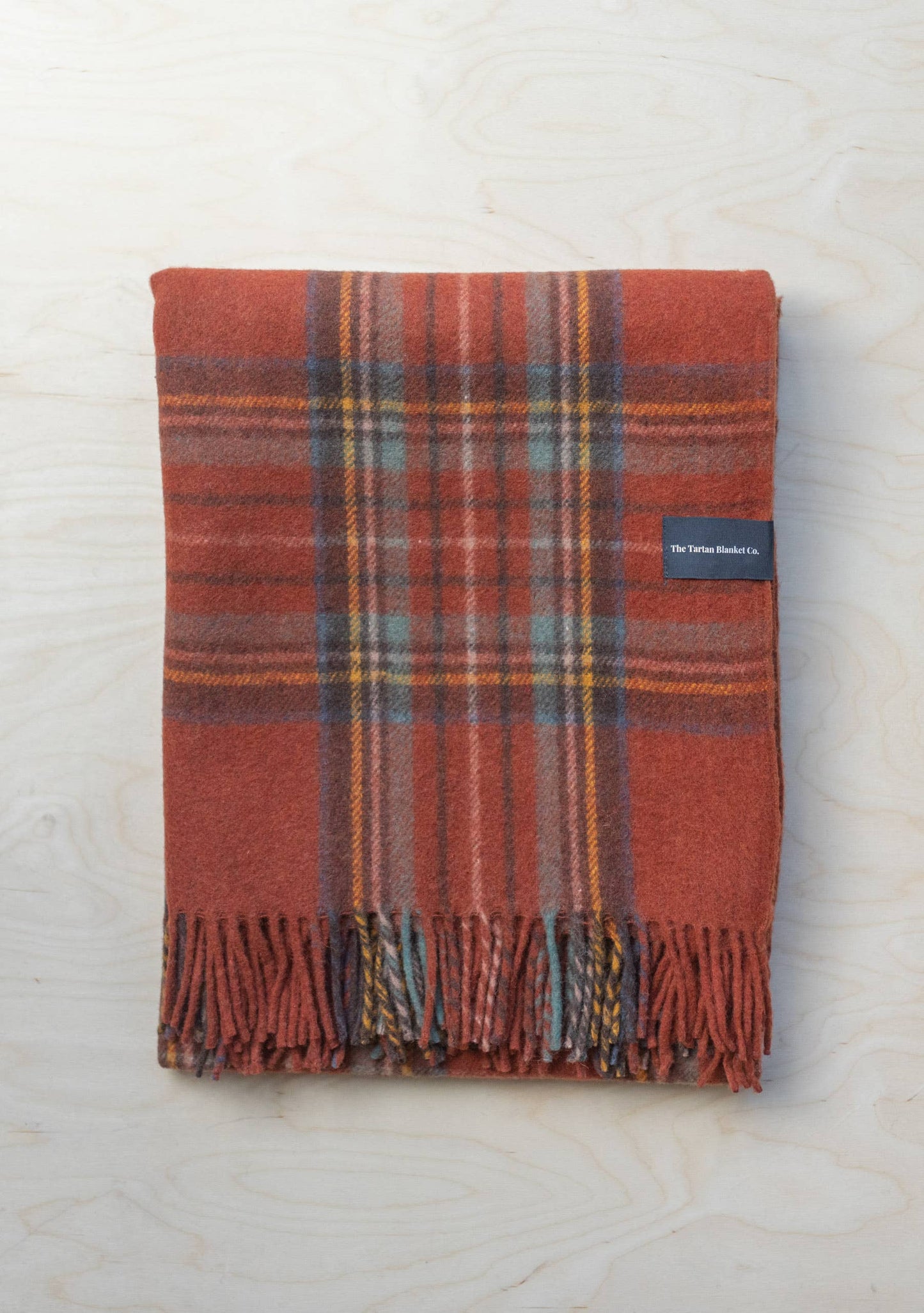 Coperta in lana riciclata - Stewart Royal Antique Tartan