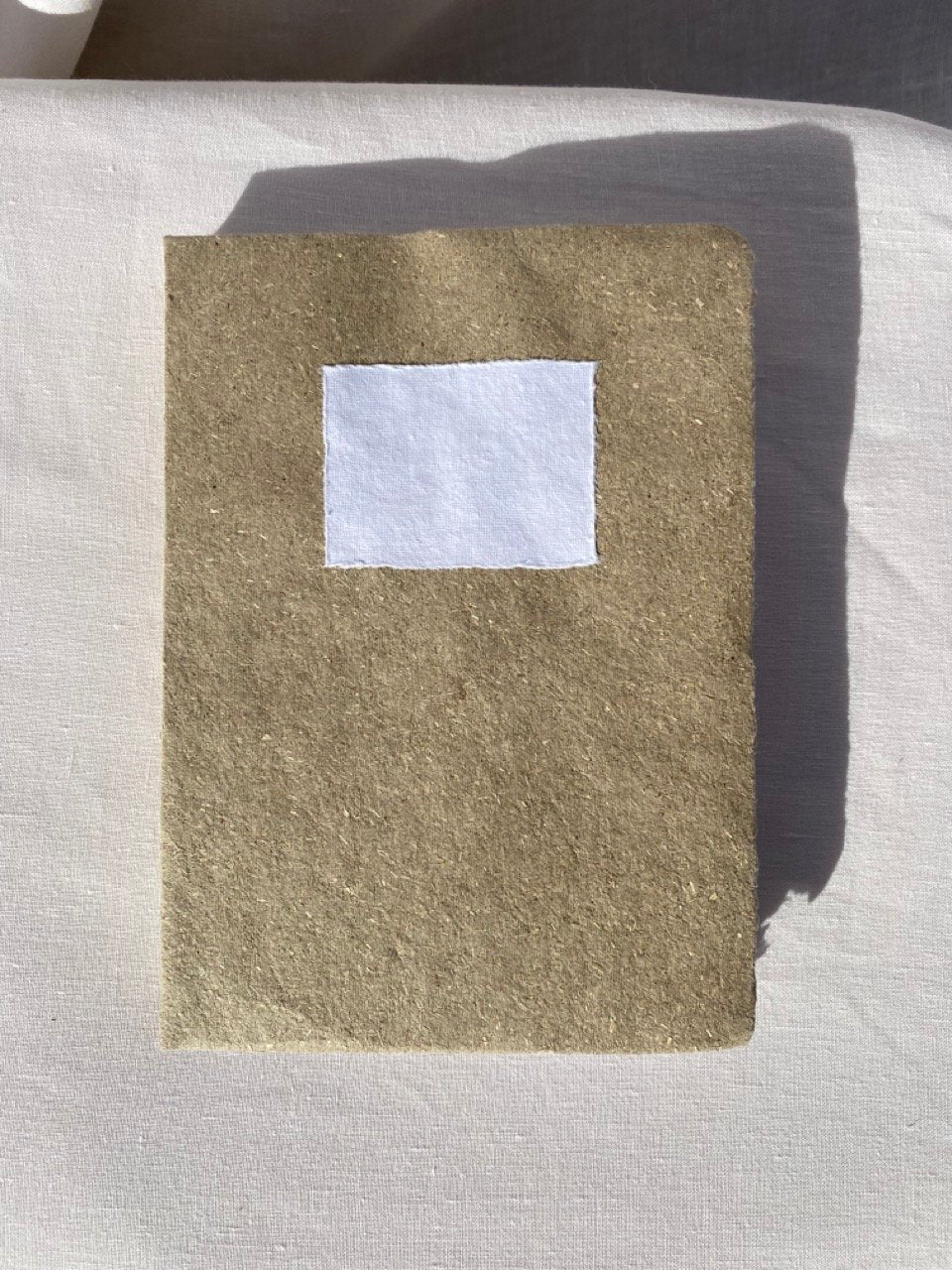 Medium Handmade Book - Linen
