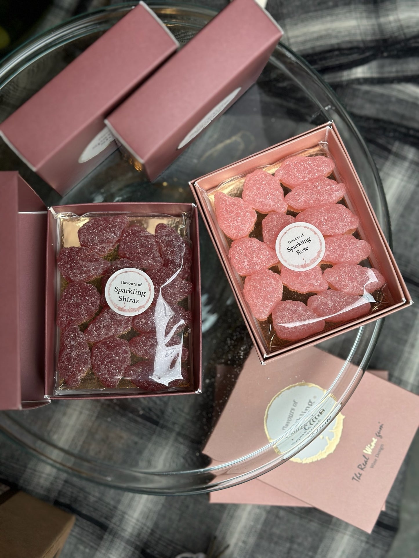 Sparkling Rosé Wine Gummy - Single Gift Box  🌱