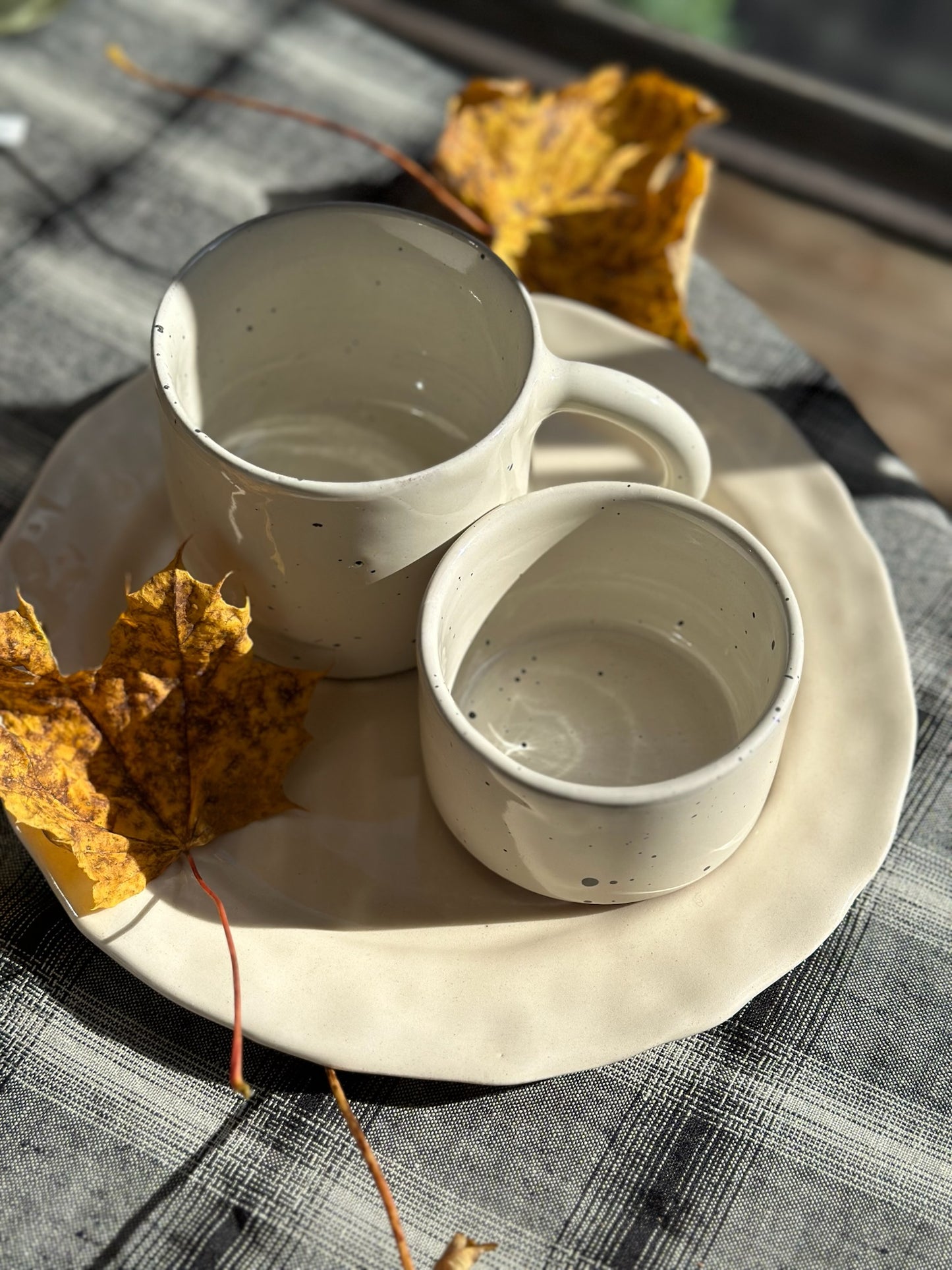 Small Ceramic Eggshell Bowl