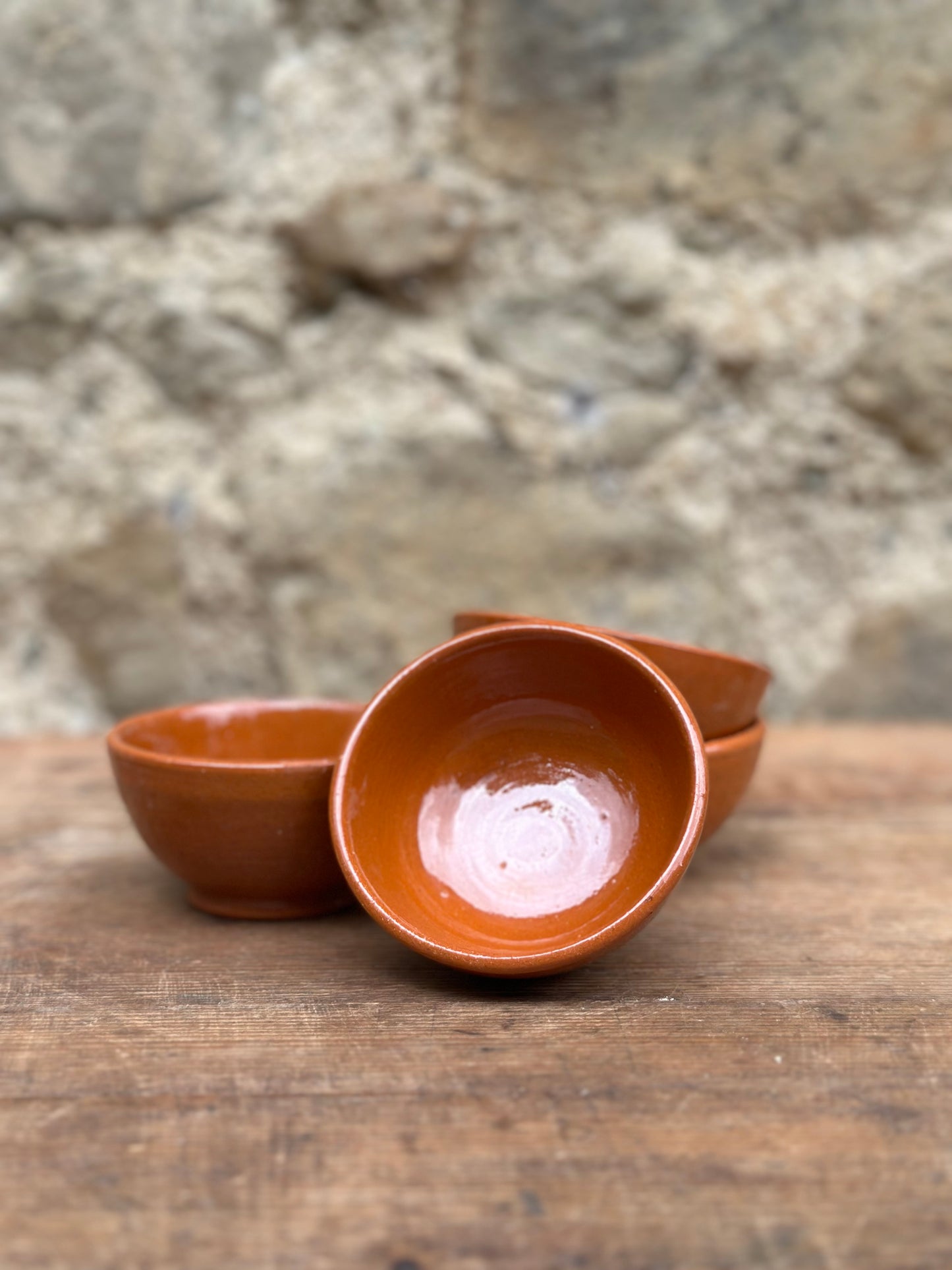 Small Handmade Ceramic Bowls - Set of 4