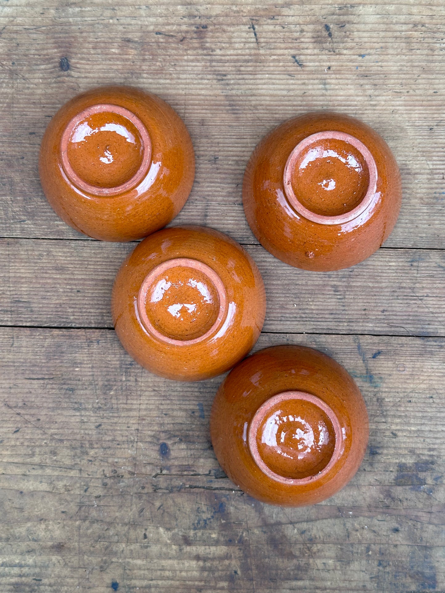 Small Handmade Ceramic Bowls - Set of 4