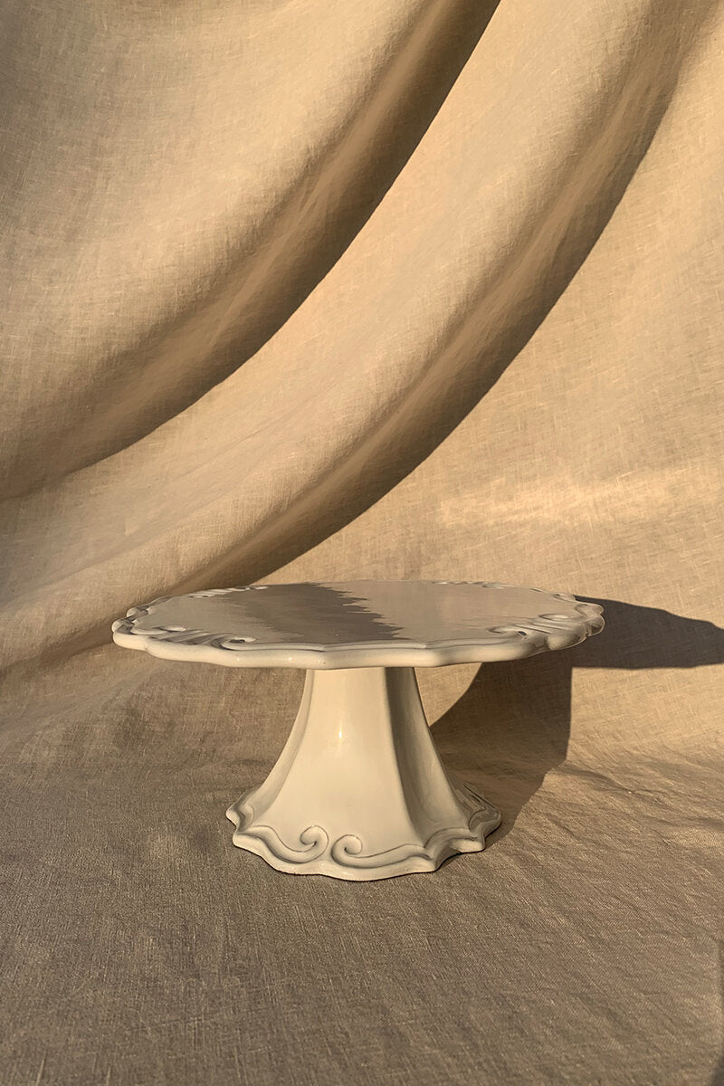 Ceramic Baroque Cake Stand