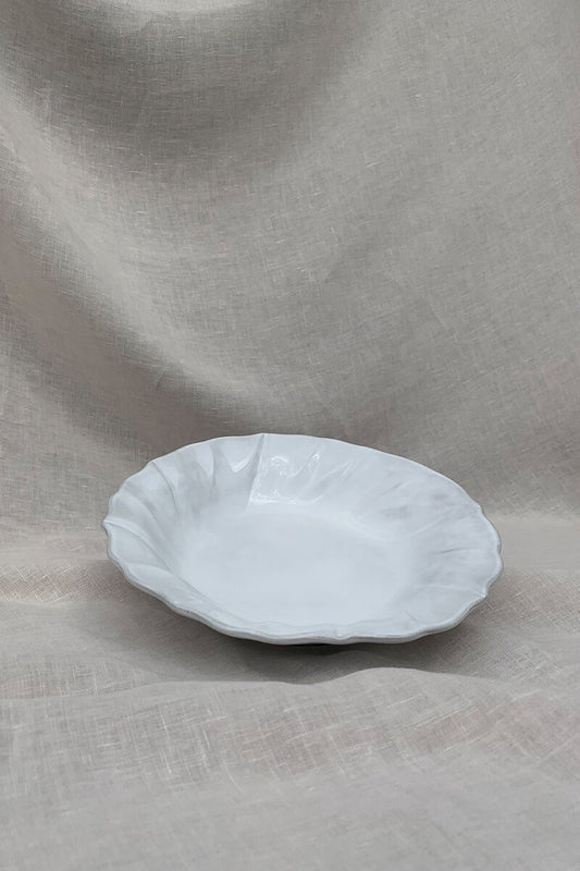 Ceramic Ruffle Individual Bowl